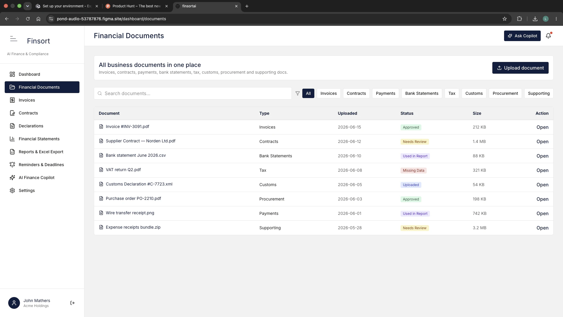 Finsort screenshot 4