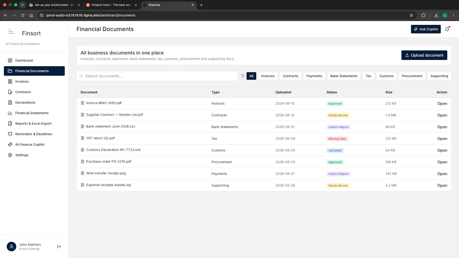 Finsort screenshot 5