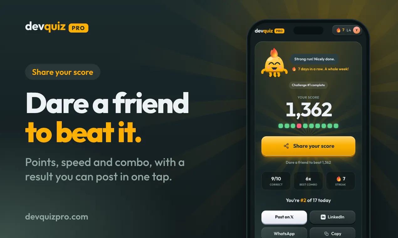 DevQuiz Pro gallery image