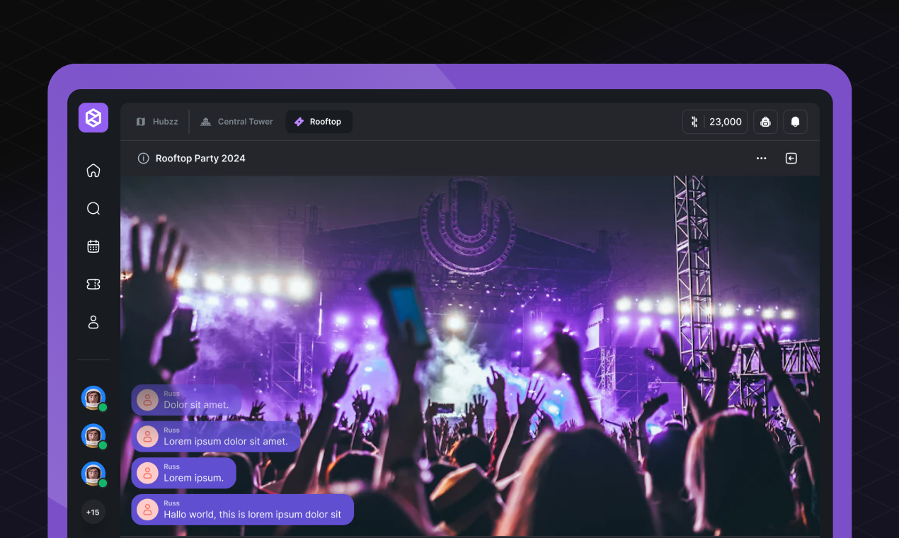 Hubzz Virtual World gallery image