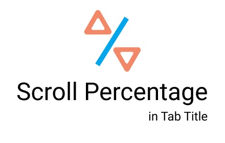 Scroll Percentage in Tab Title Extension gallery image