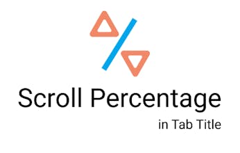 Scroll Percentage in Tab Title Extension gallery image