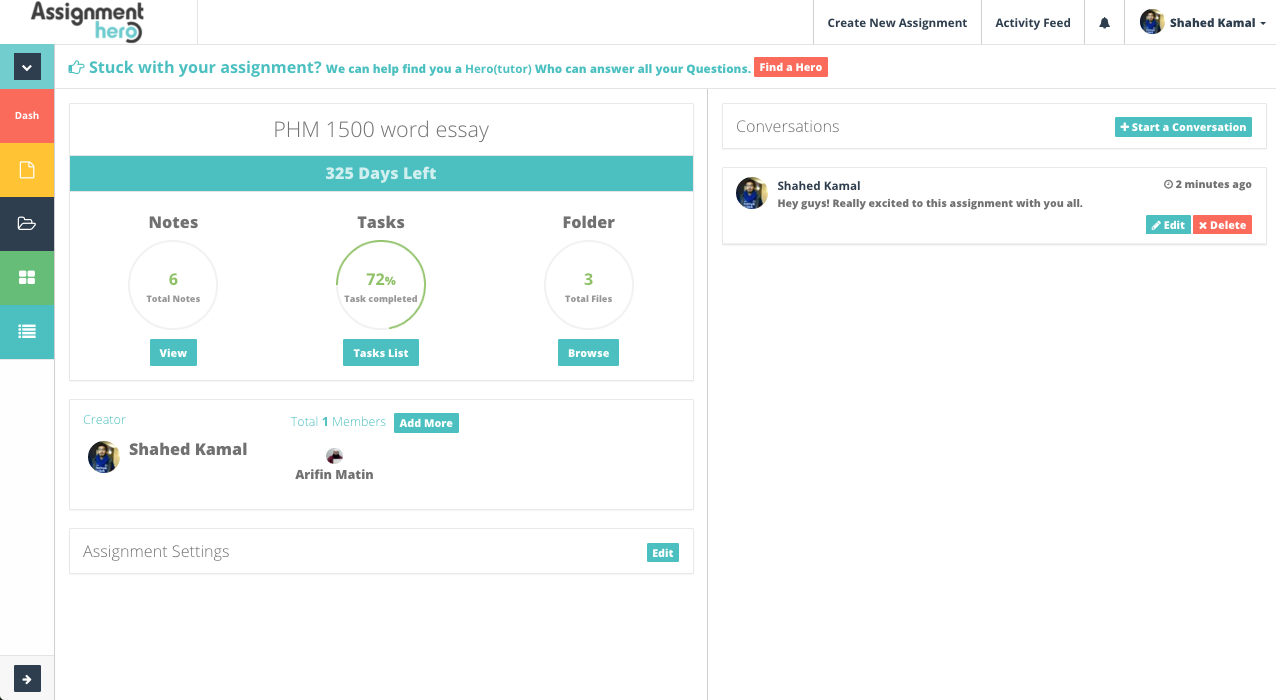 Assignment Hero gallery image