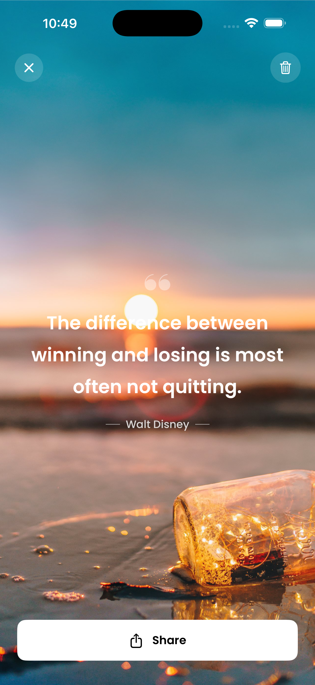 Motivium: Daily Motivation - Screenshot 3 showing product features and functionality