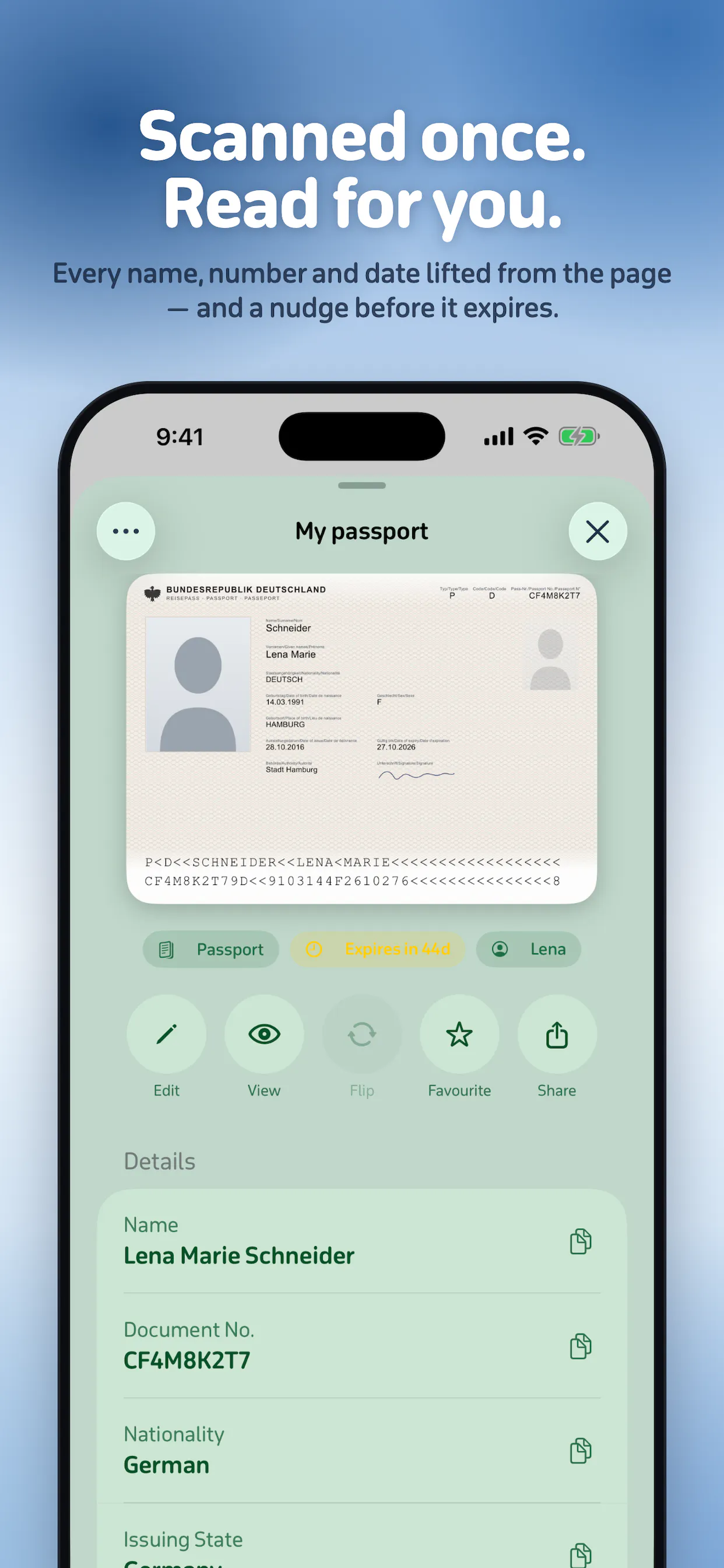 Tijori — Document Wallet for iPhone gallery image