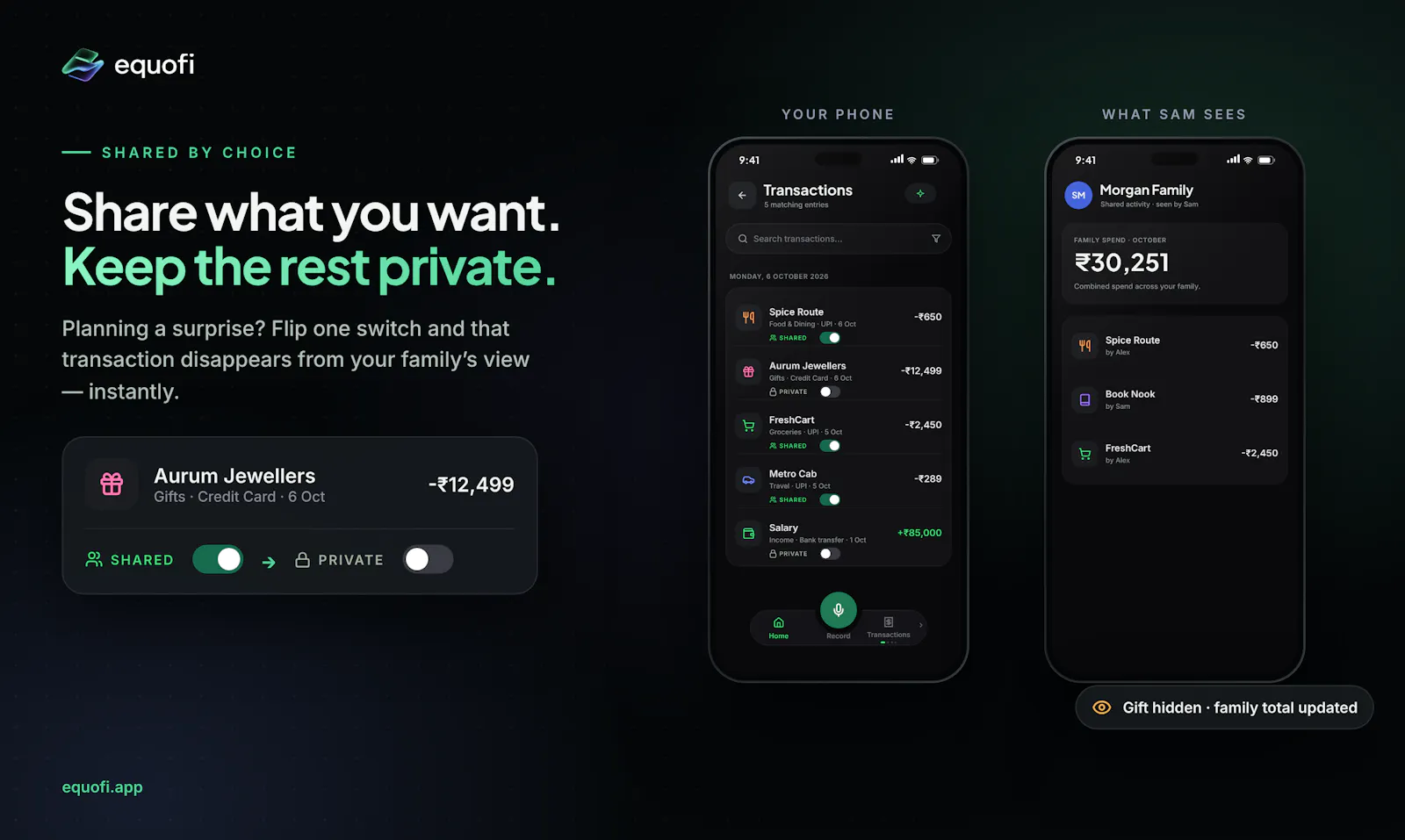 Equofi — Family Finance, Simplified screenshot 6