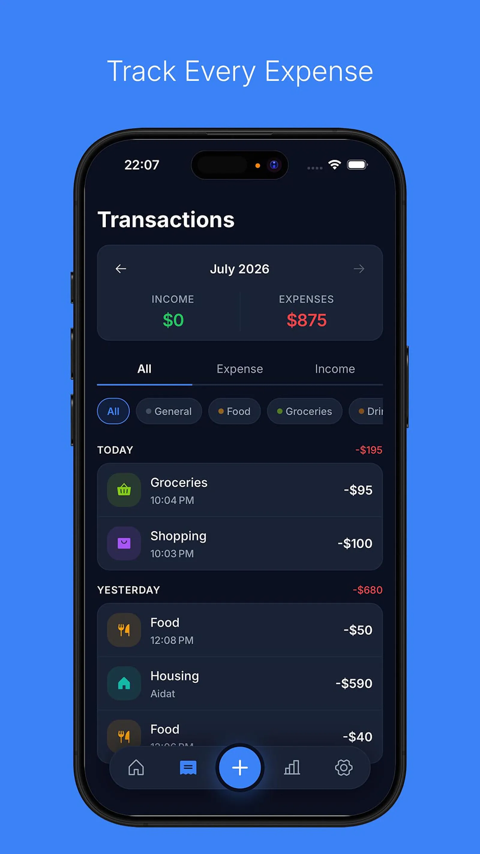 Fincend: Expense Tracker screenshot 3