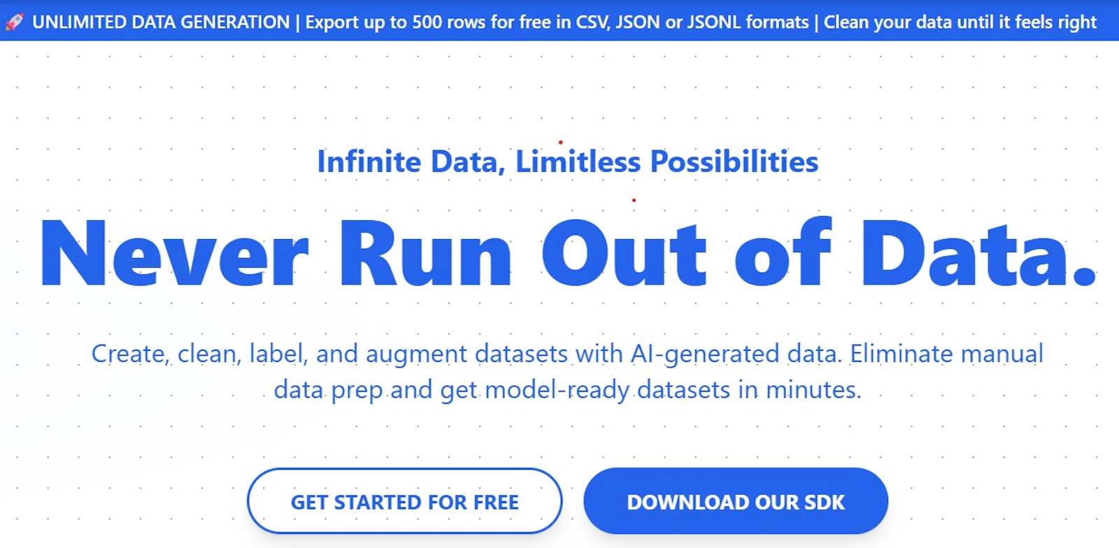 DataCreator AI screenshot 2