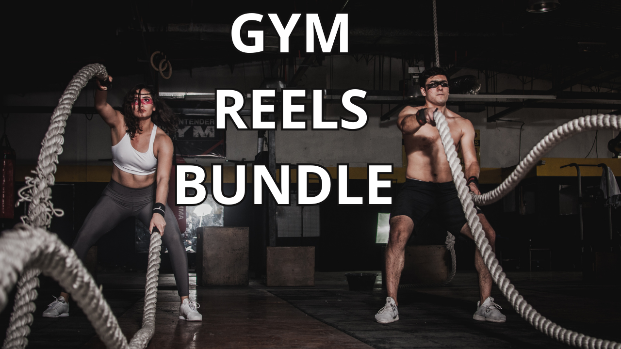 200 Gym Motivation Reels Bundle logo