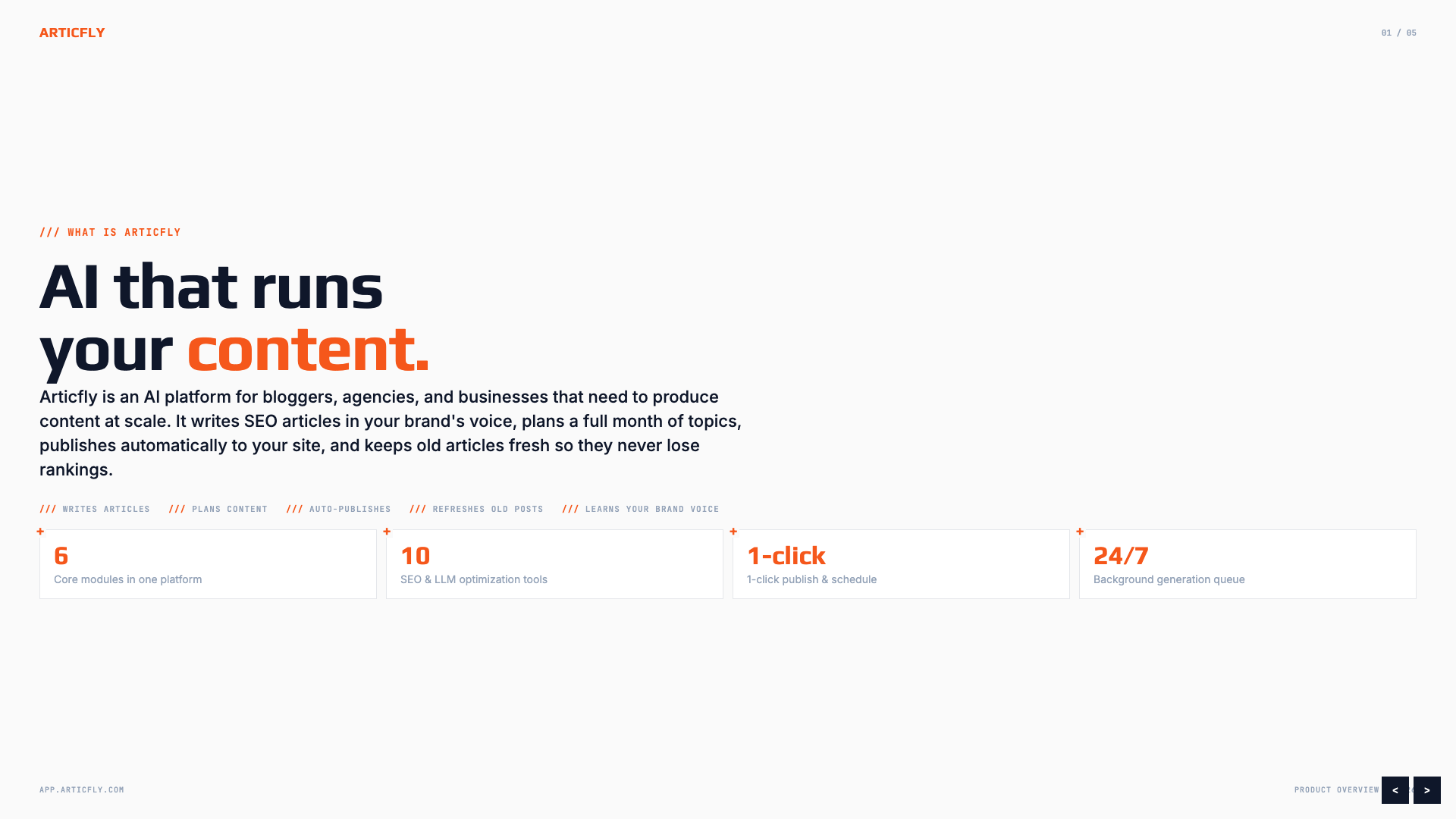 Articfly gallery image