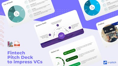 Ultimate Fintech Pitch Deck Template gallery image