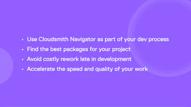 Cloudsmith Navigator gallery image