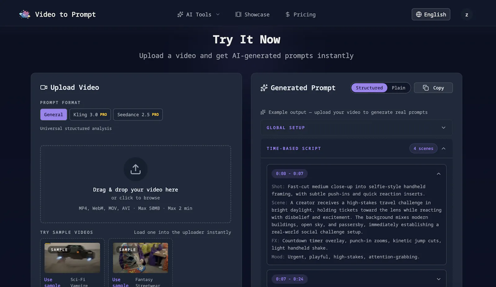 Video to Prompt screenshot 2