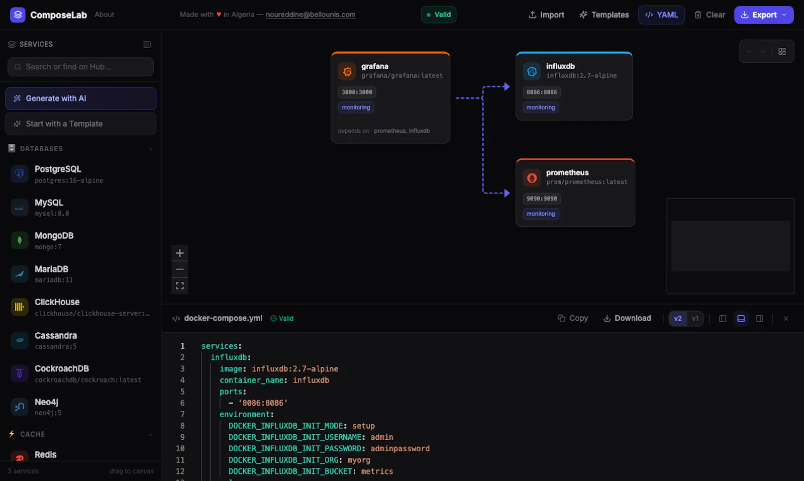 ComposeLab — Docker Compose Builder screenshot 5