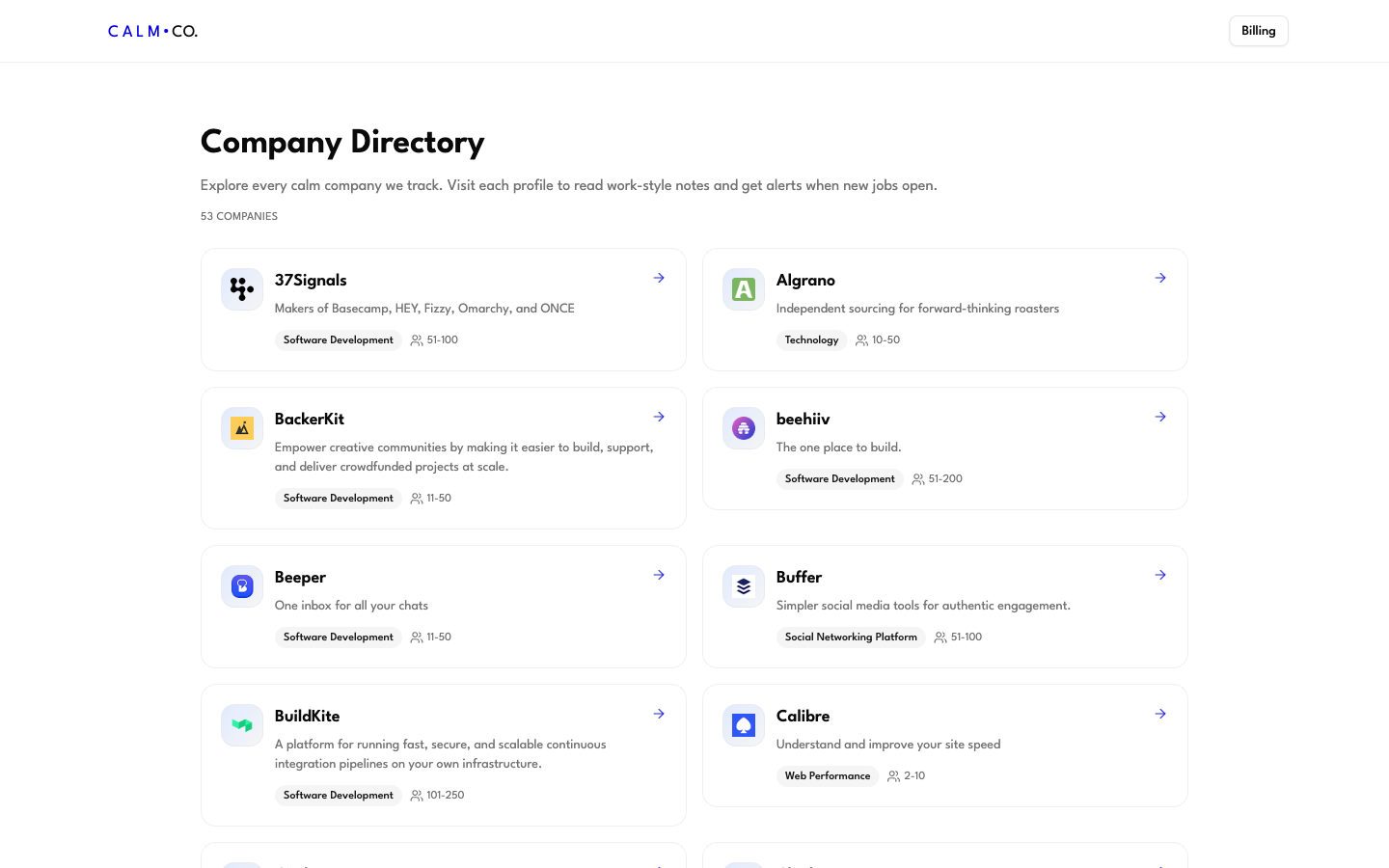 Calm Companies gallery image