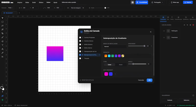 Mosca Tee screenshot 1