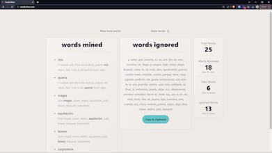 Vocab Miner gallery image