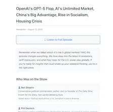 Podcast to Newsletter Generator gallery image