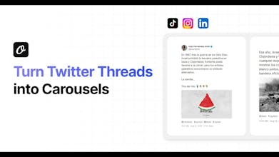 Twitter Carousel Generator gallery image