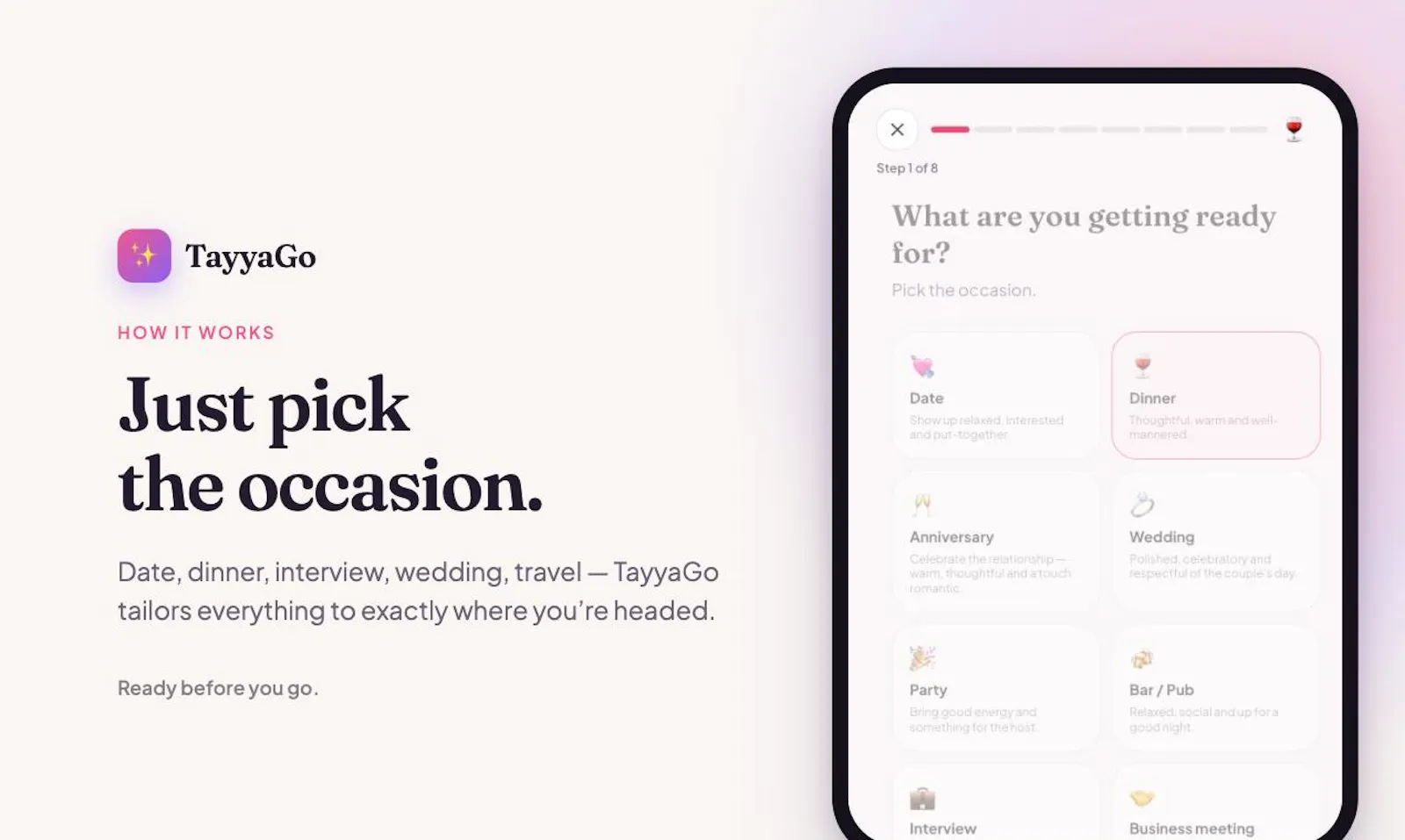 TayyaGo screenshot 1
