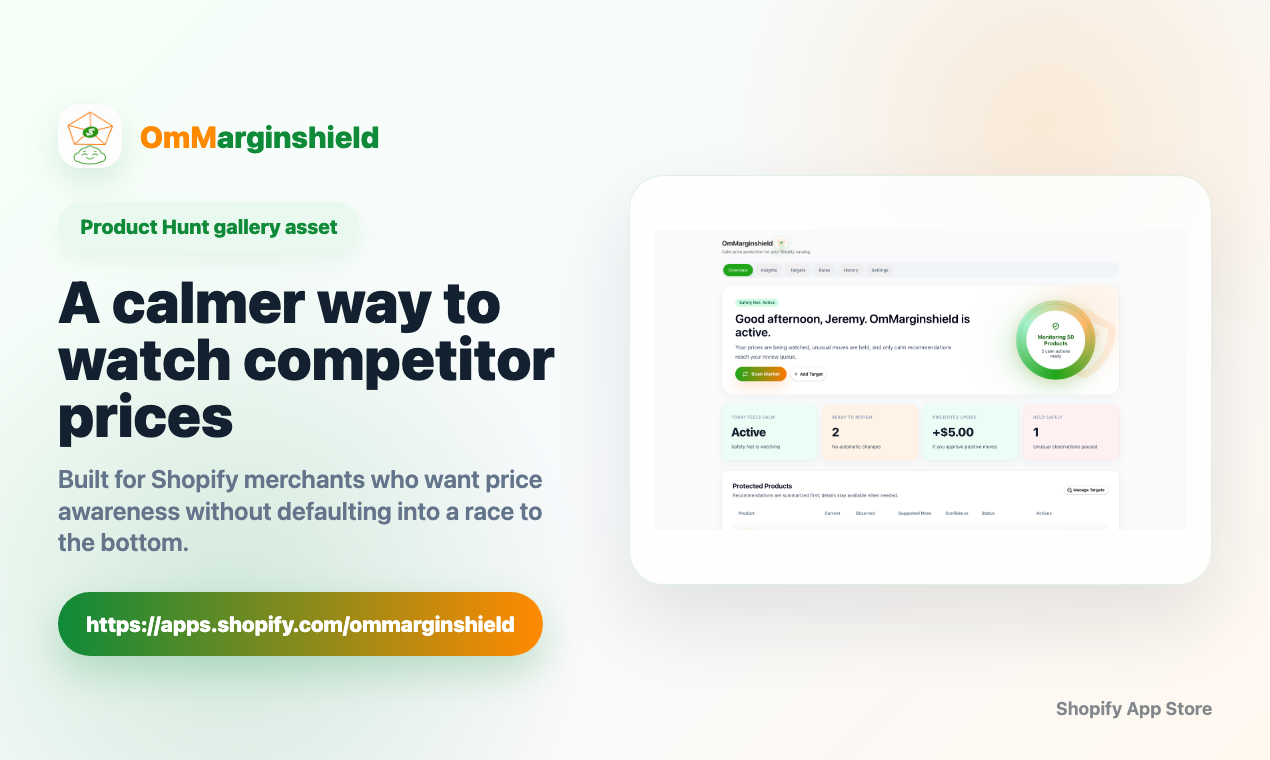 OmMarginshield Price Monitor gallery image