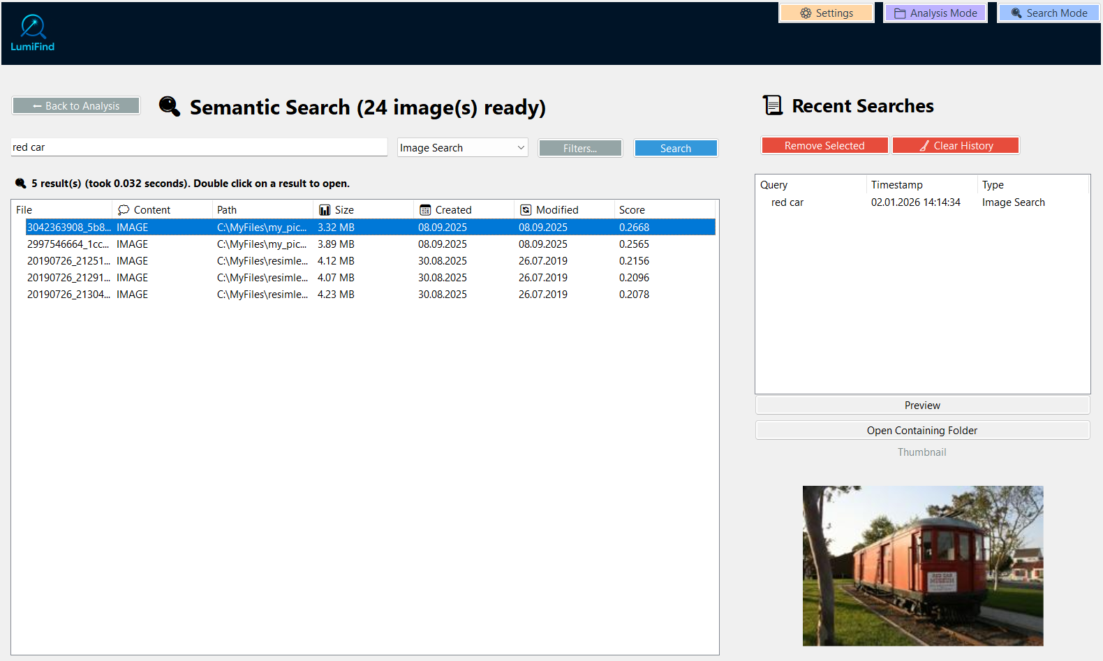 LumiFind gallery image