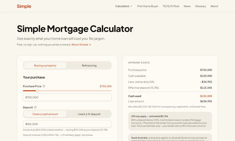 Simple Financial Tools screenshot 3