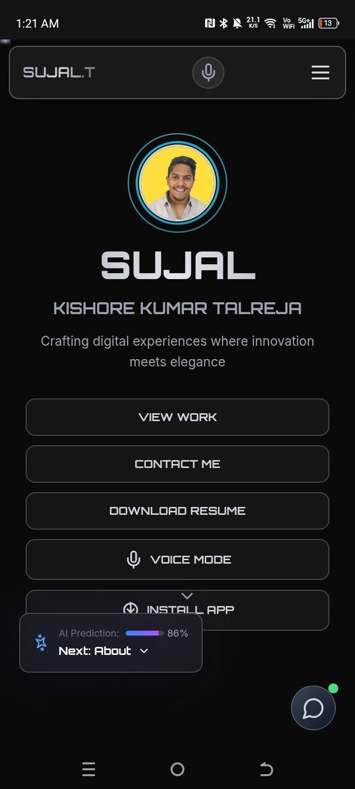 Personal Branding Portfolio Site gallery image