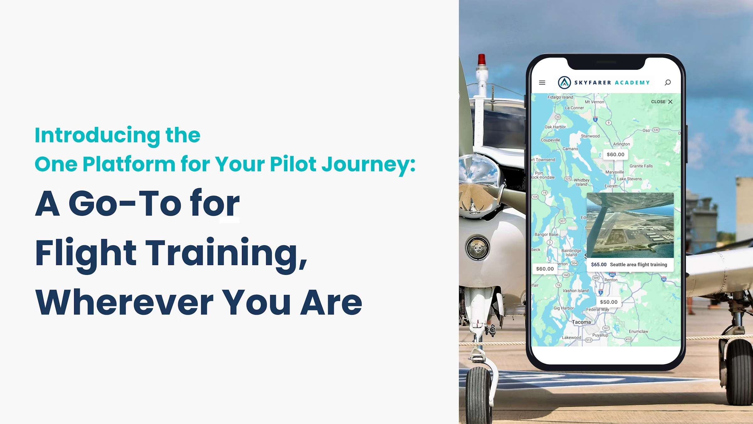 Skyfarer Academy - Verbinden Sie Piloten mit Flugschulen und Fluglehrern Medien 2