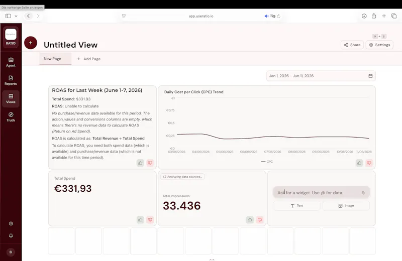ratio - performance data on demand screenshot 4