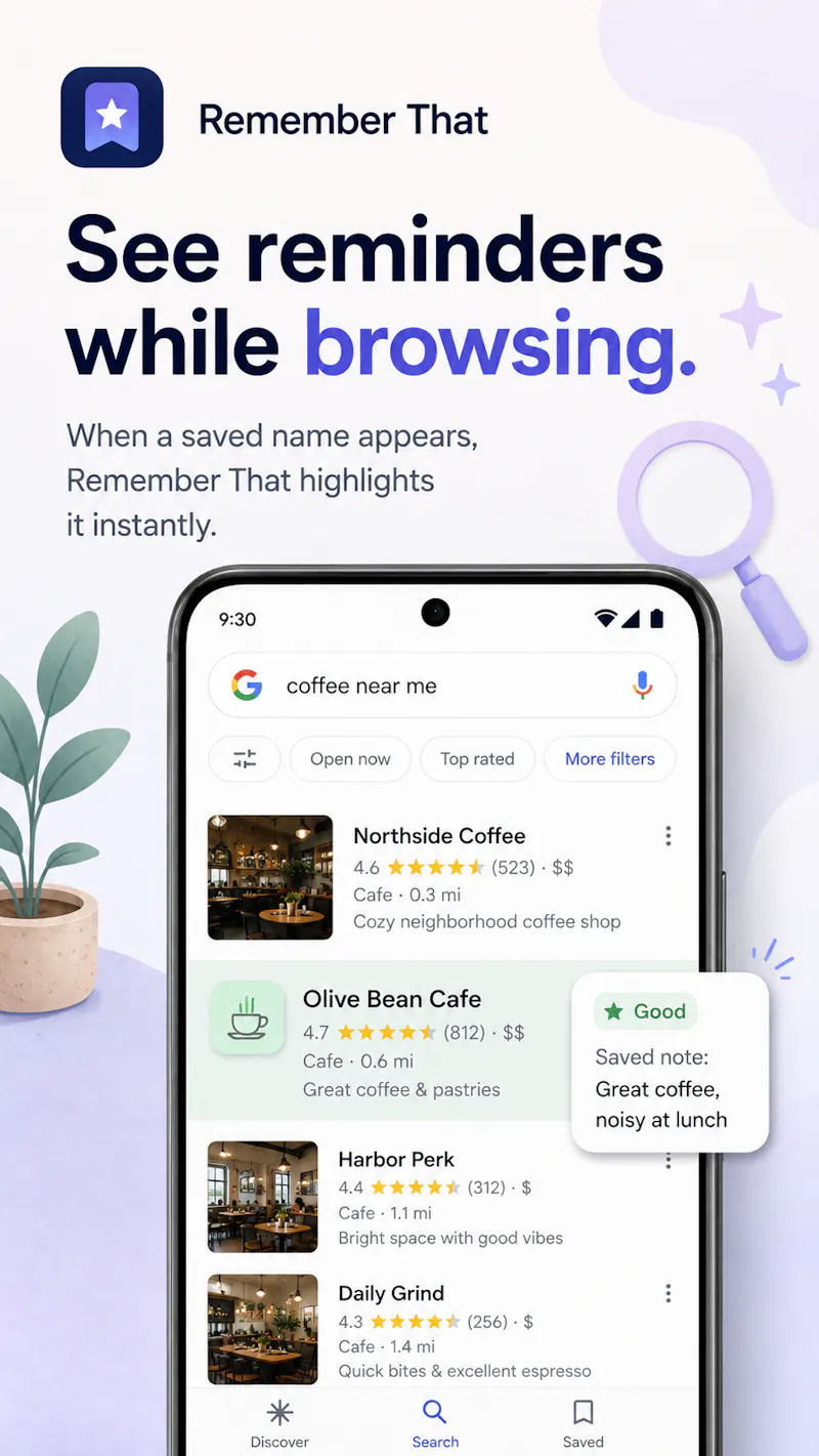 Remember That - Android app screenshot 3