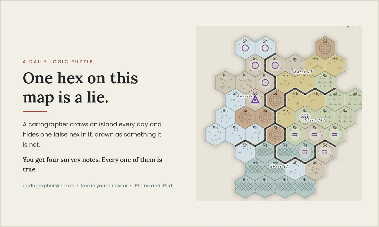 The Cartographer's Lie gallery image