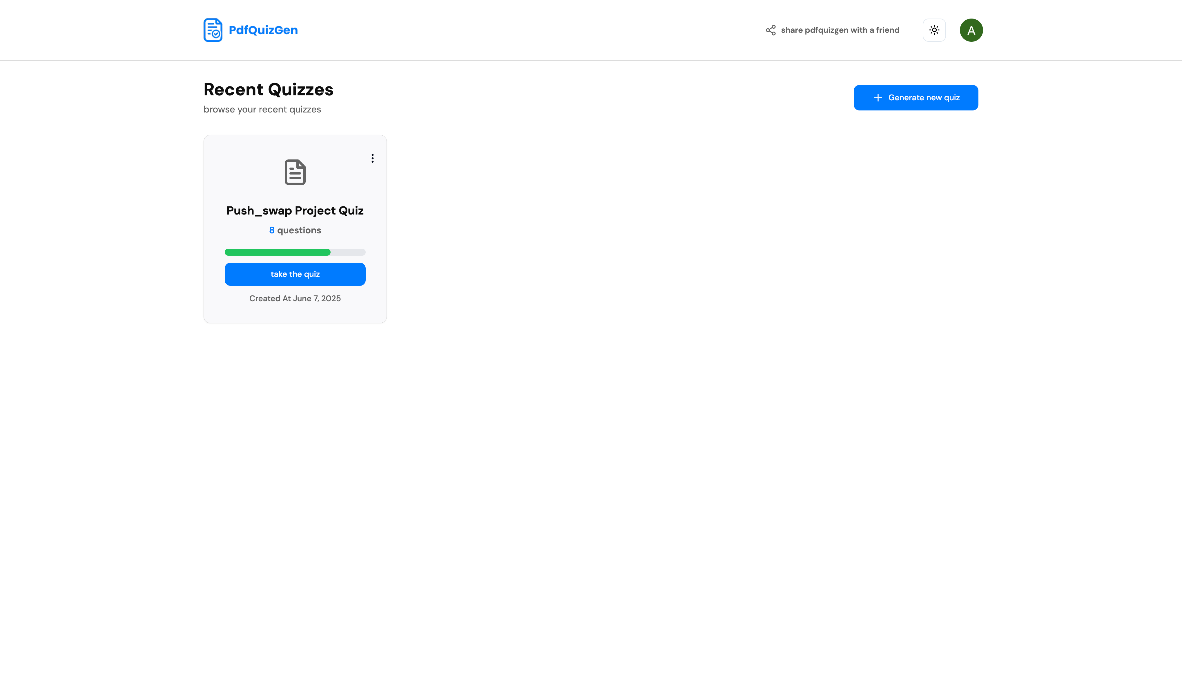 Média pdfquizgen - Générez des quiz en quelques secondes à partir de PDF ou de texte avec AI 3