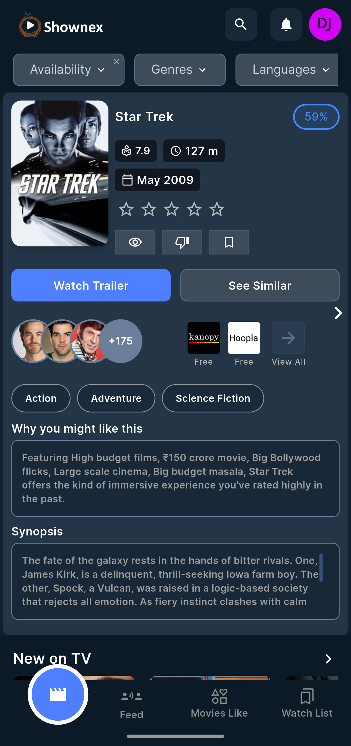 Shownex - Screenshot 2 showing product features and functionality