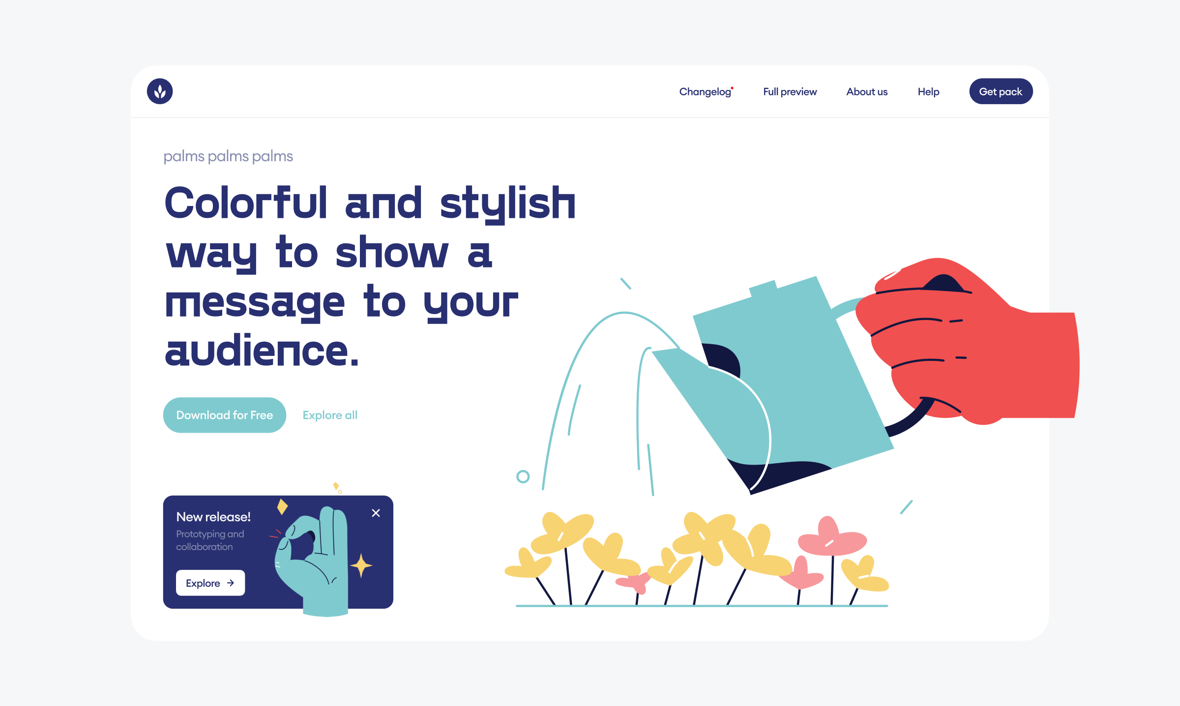 Free Palms Illustrations gallery image