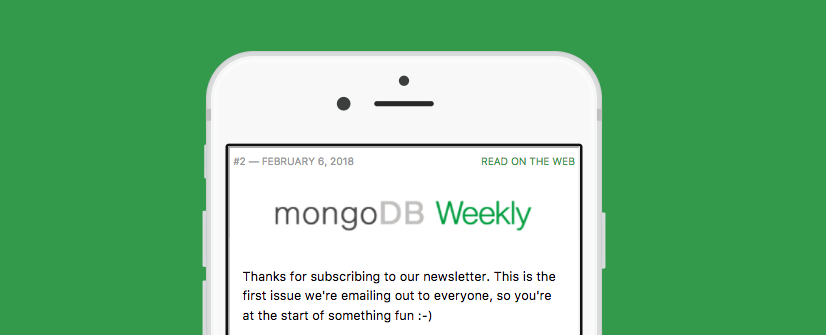 MongoDB Weekly gallery image
