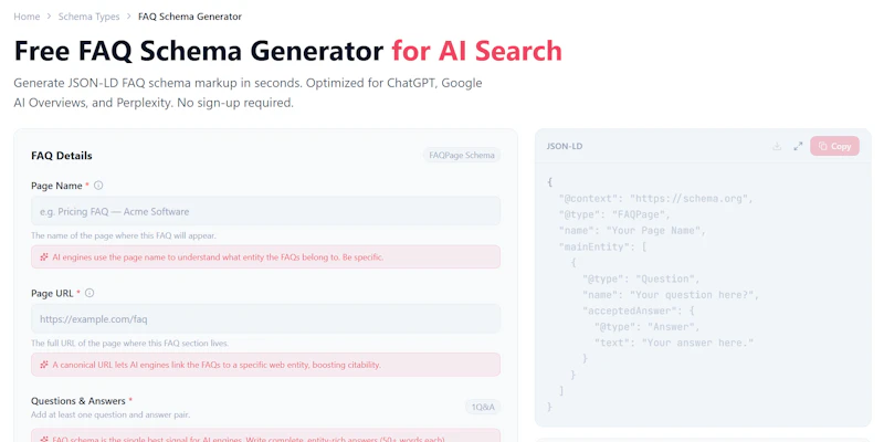 SchemaForAI screenshot 2