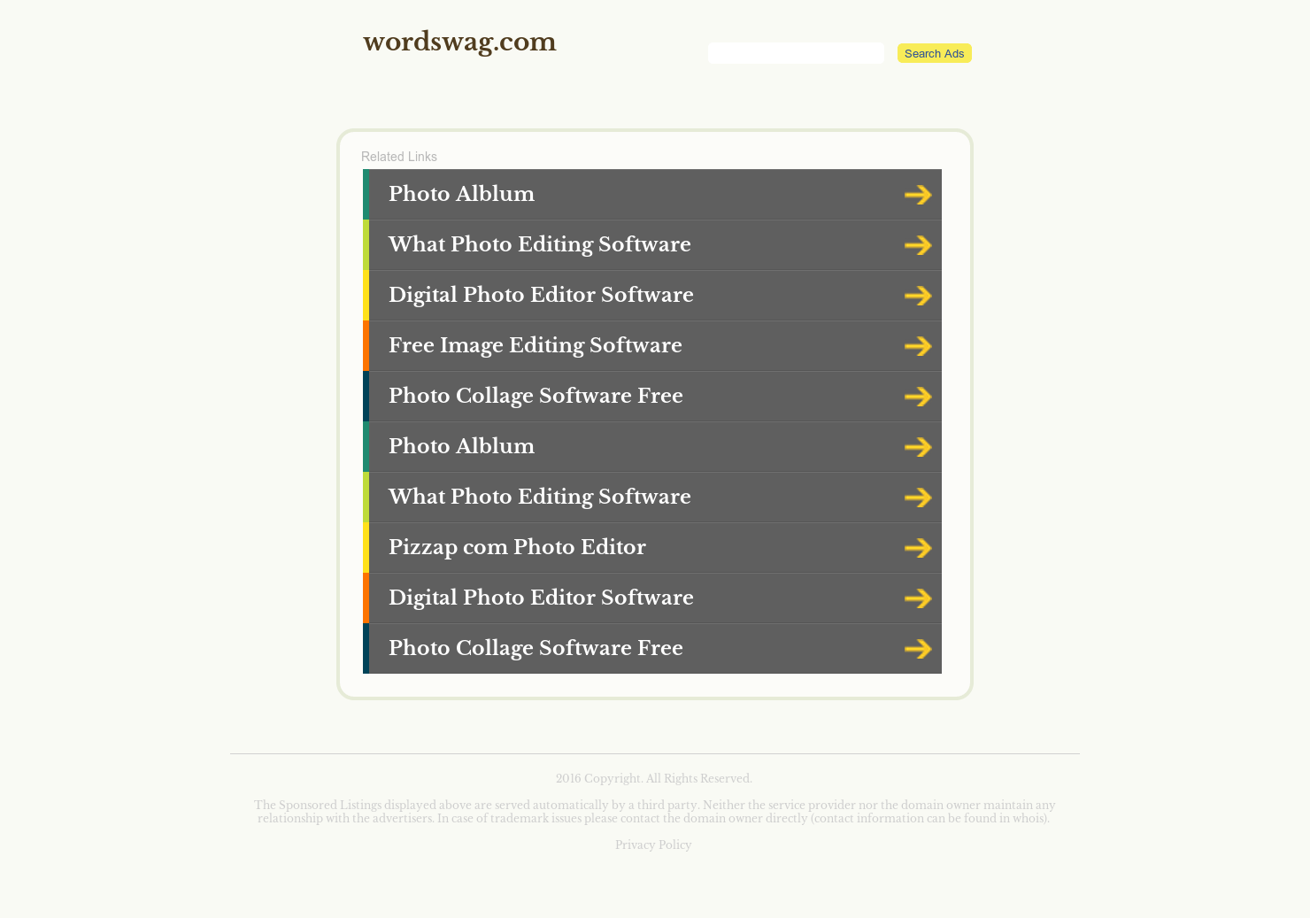 word swag gallery image