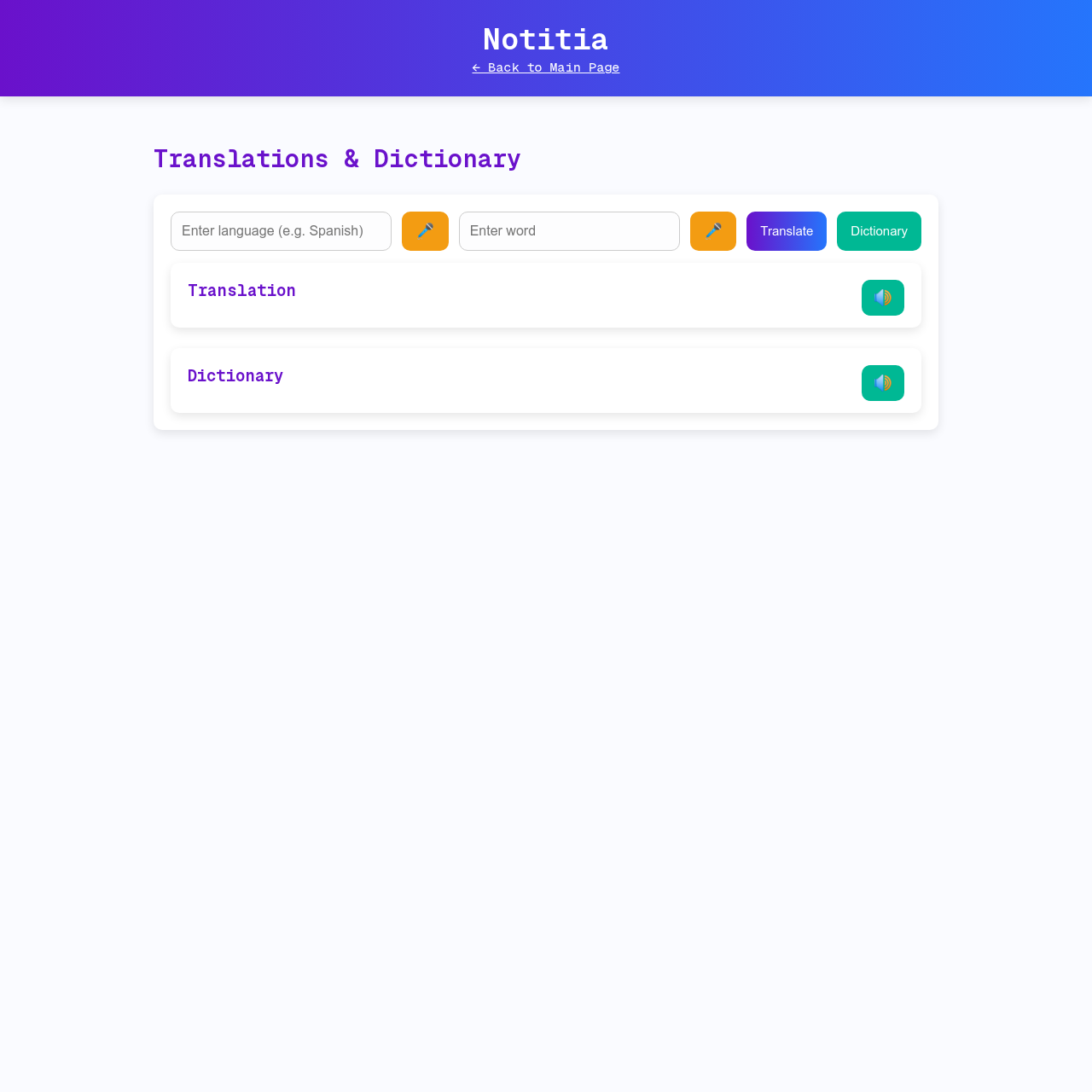 Notitia - Notitia: Speak Fast. Solve Smart. Know Instantly. No Noise. media 3
