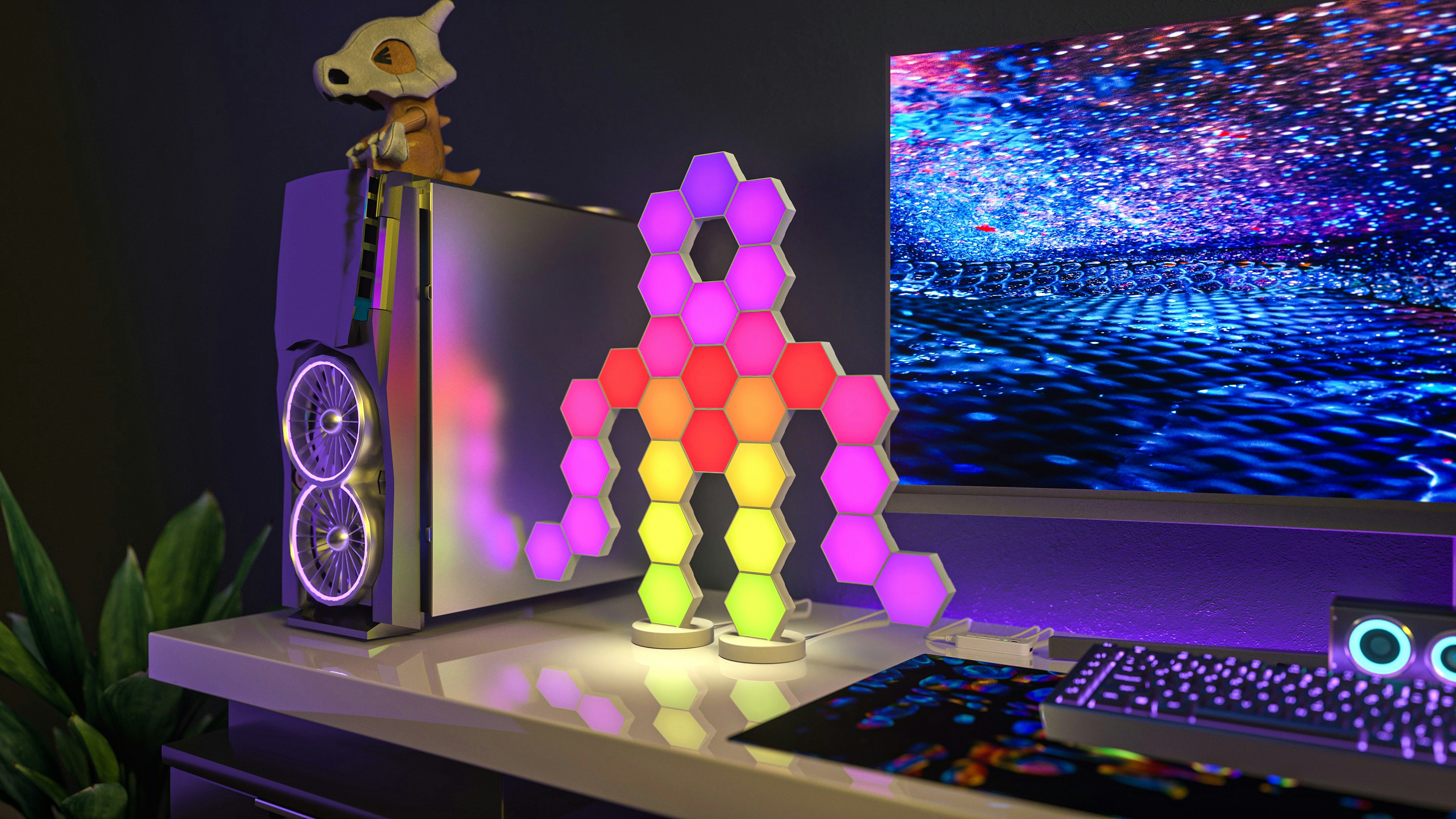 SYRO-Bricks: Smart 3D Hexagon Lights gallery image