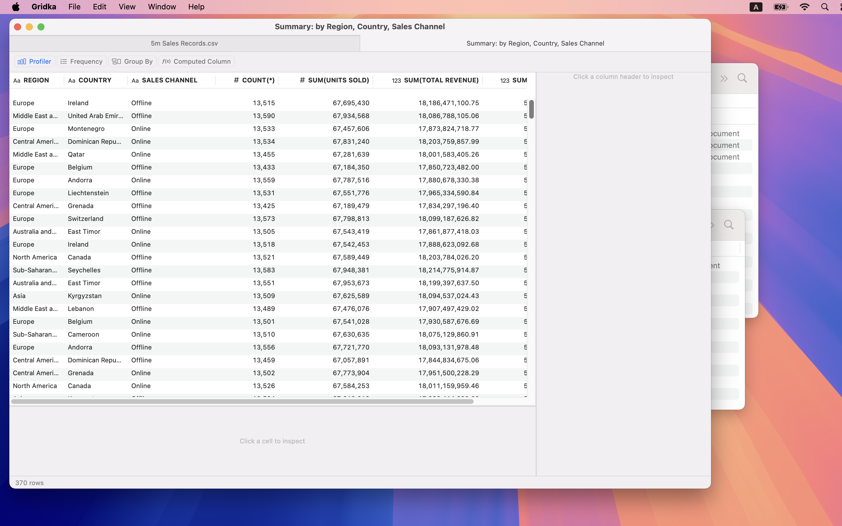 Gridka — Blazing fast CSV viewing gallery image