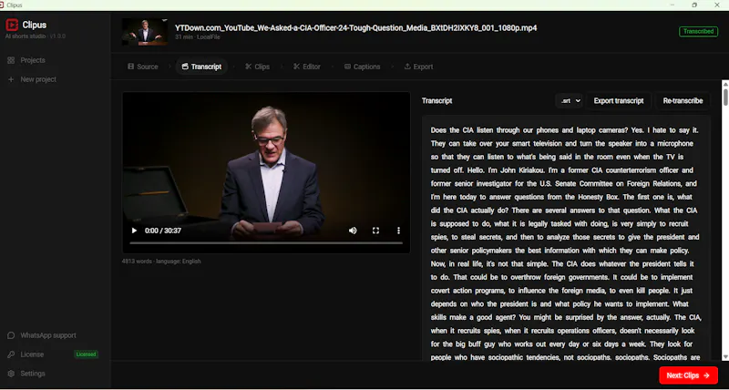 Clipus  screenshot 3