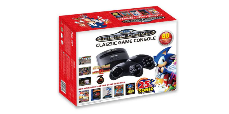 Sega Mega Drive Classic Game Console