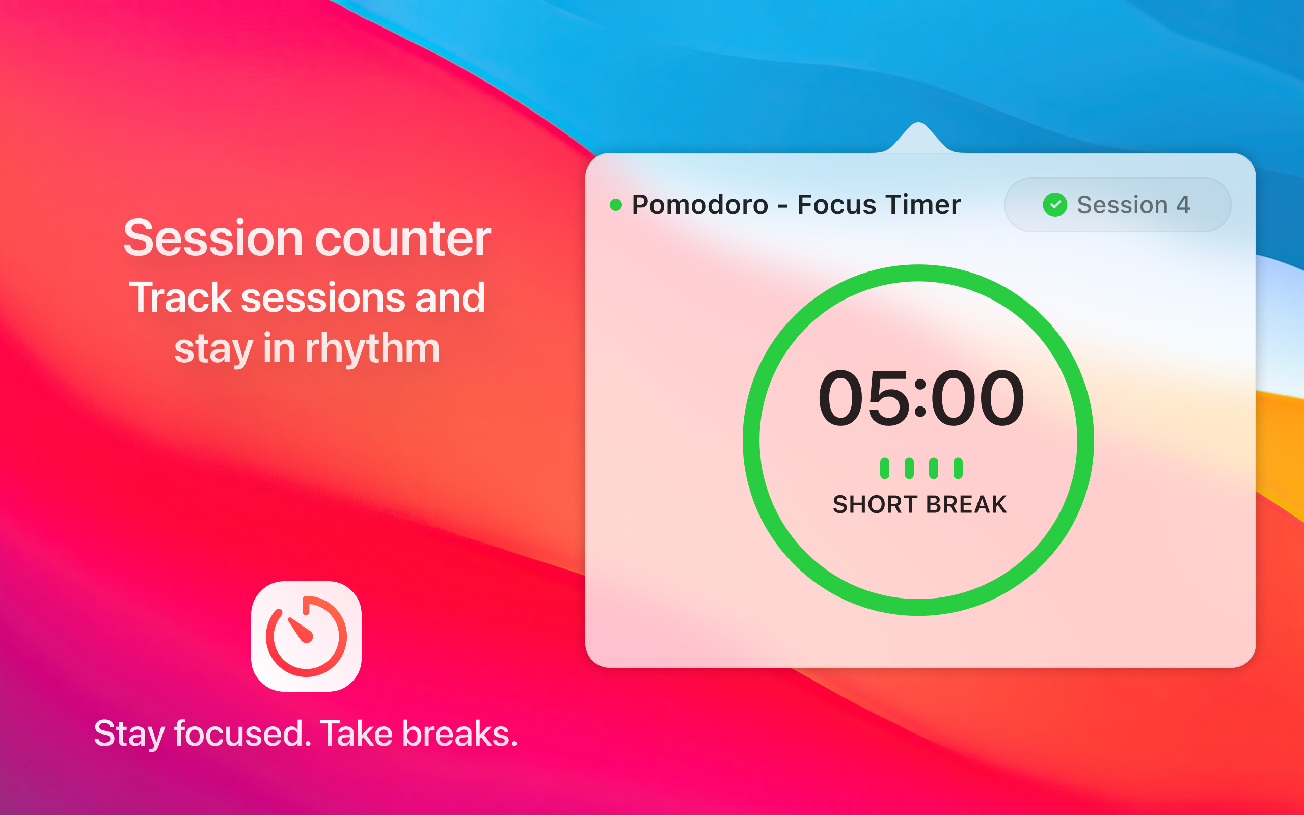 Smart Focus Timer for Mac gallery image