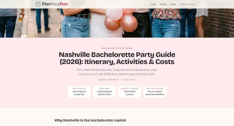 PlanYourFun screenshot 8