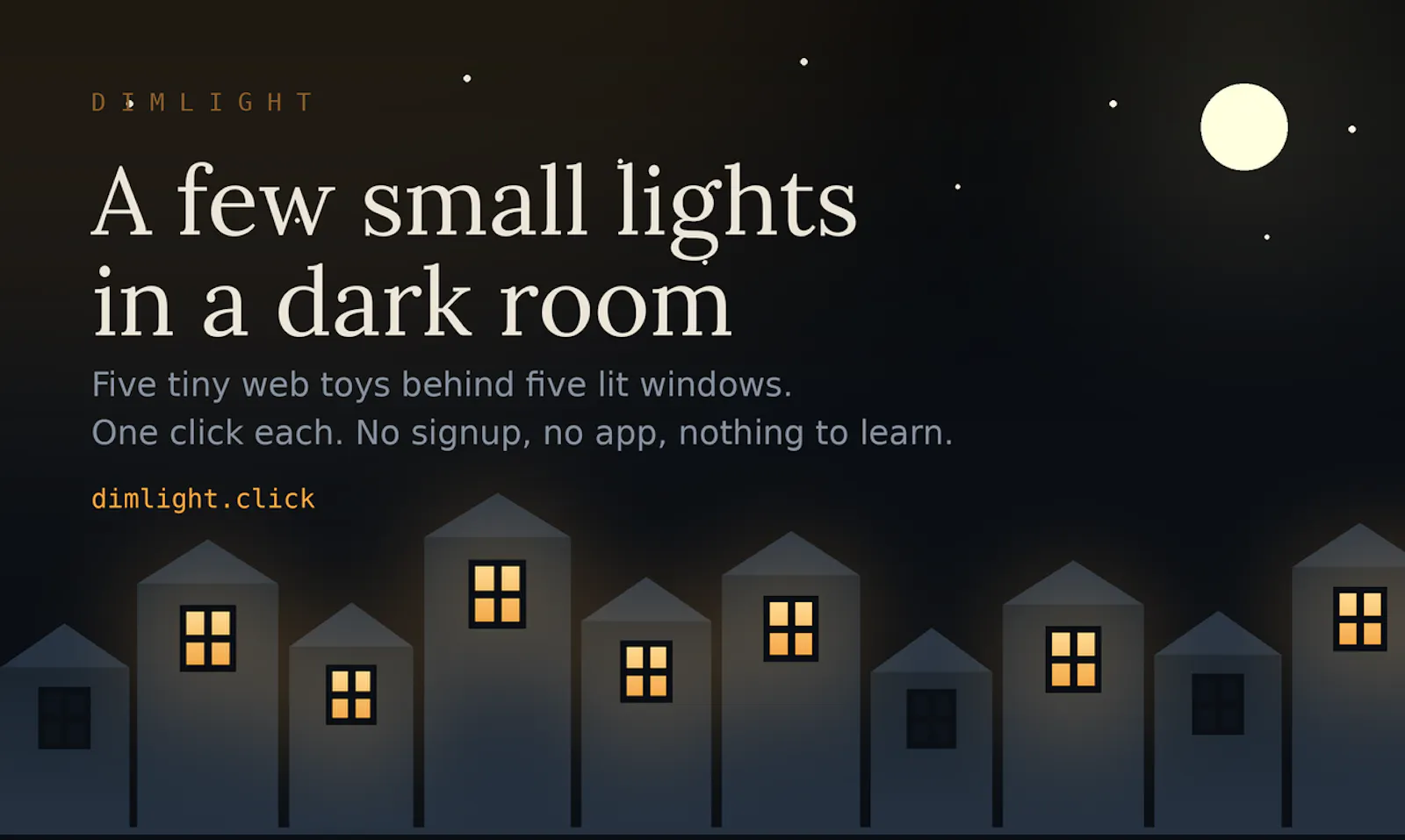 Dimlight screenshot 1