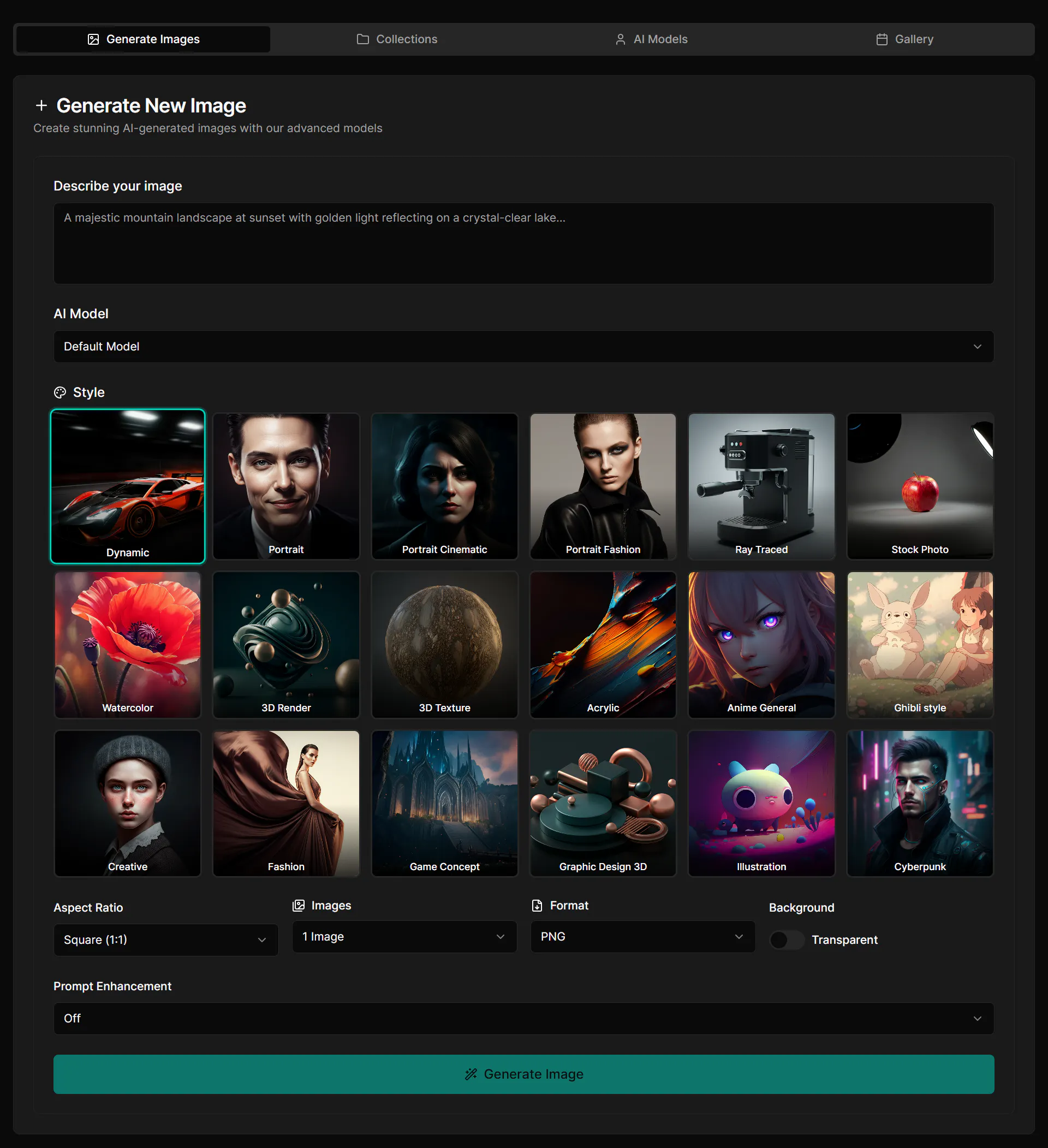 Generate Anything You Like to Be gallery image