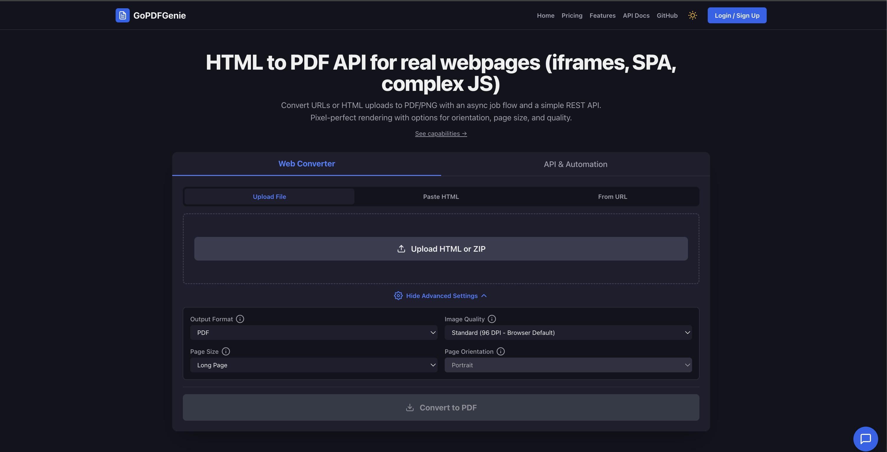 GoPDFGenie - Product Hunt launch logo and brand identity