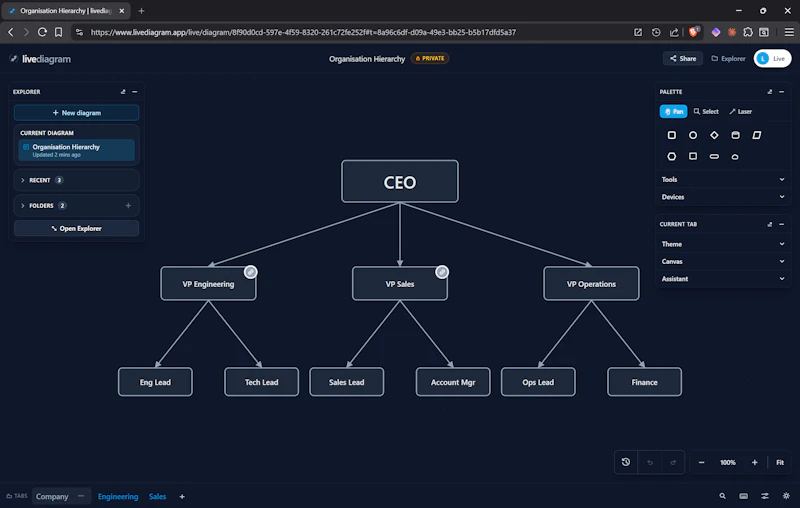 livediagram.app screenshot 3
