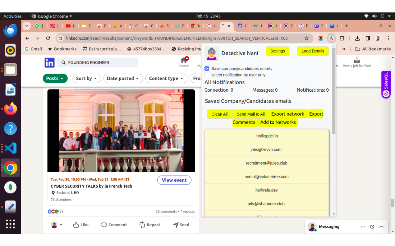 Детектив Наани - Инструмент продаж для LinkedIn медиа 2